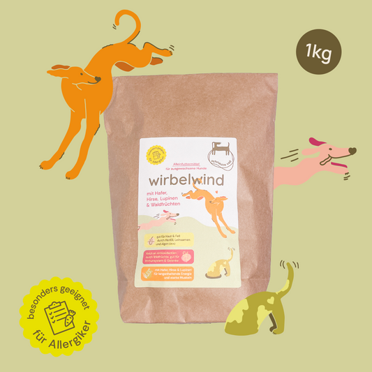 wirbelwind — mit Hafer, Hirse, Lupinen & Waldfrüchten 1kg