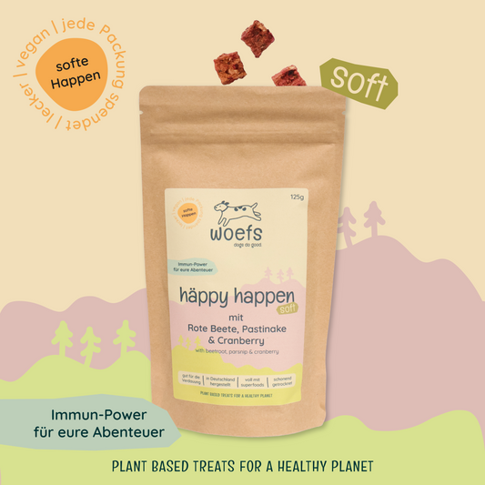 häppy happen — mit Rote Beete, Pastinake & Cranberry