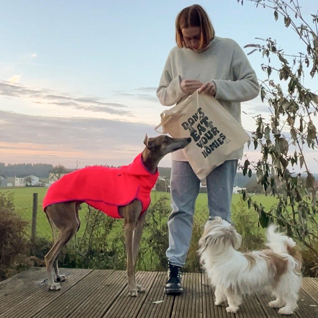 Baumwoll Stoffbeutel — Don't eat your Homies