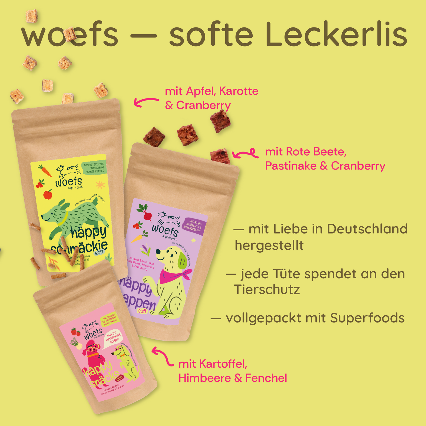 Häppy Schnüffelpaket – Leckerlis & Schnüffel-Spaß! 🐶