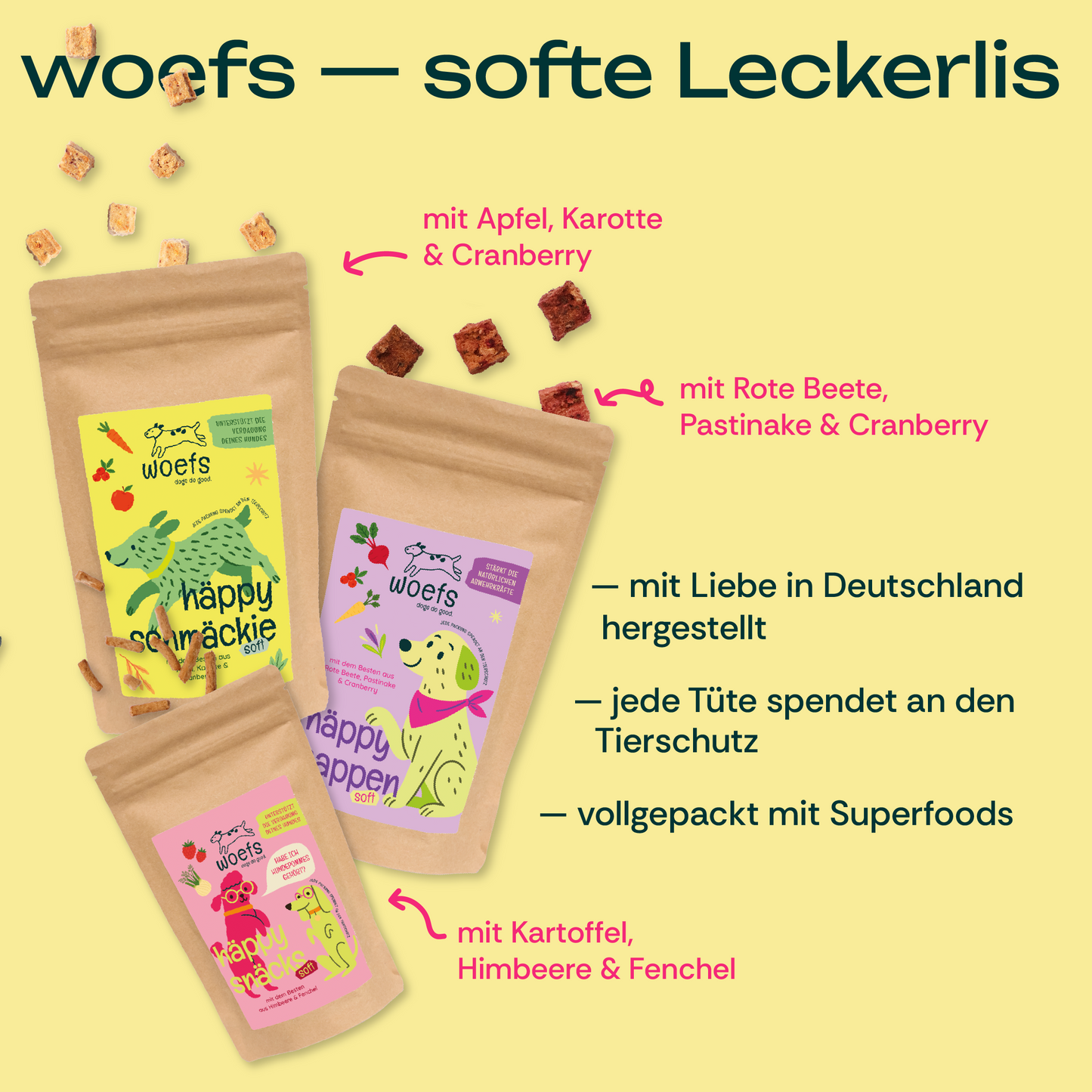 Häppy Schnüffelpaket – Leckerlis & Schnüffel-Spaß! 🐶