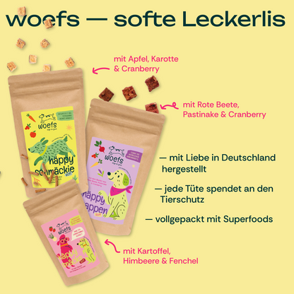 Häppy Schnüffelpaket – Leckerlis & Schnüffel-Spaß! 🐶
