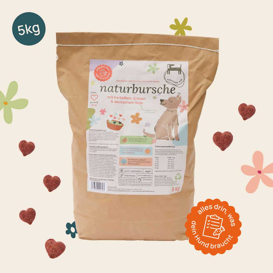 naturbursche — mit Kartoffeln, Erbsen & deutschem Soja 5kg